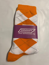 Load image into Gallery viewer, 2017 Orange Argyle Socks
